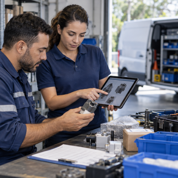 Peças para visitas técnicas: como evitar retornos desnecessários