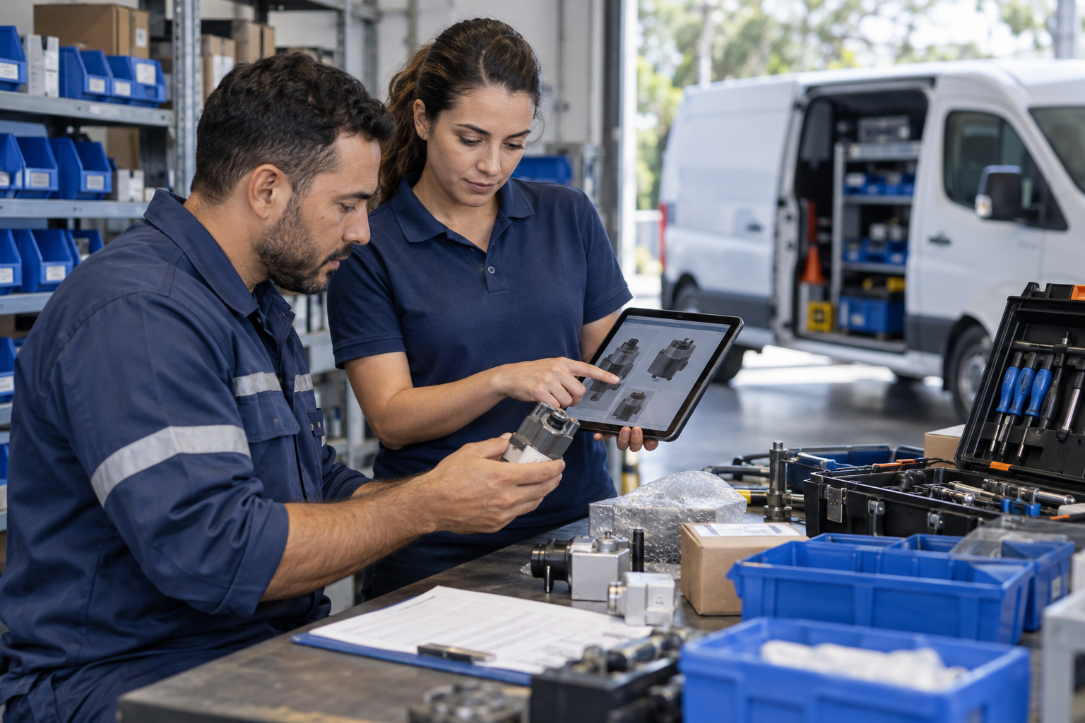Peças para visitas técnicas: como evitar retornos desnecessários