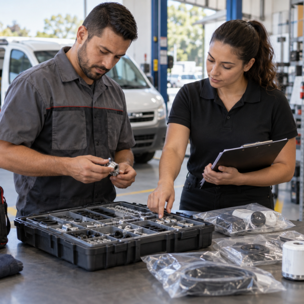 Peças para visitas técnicas: organize o kit antes de sair