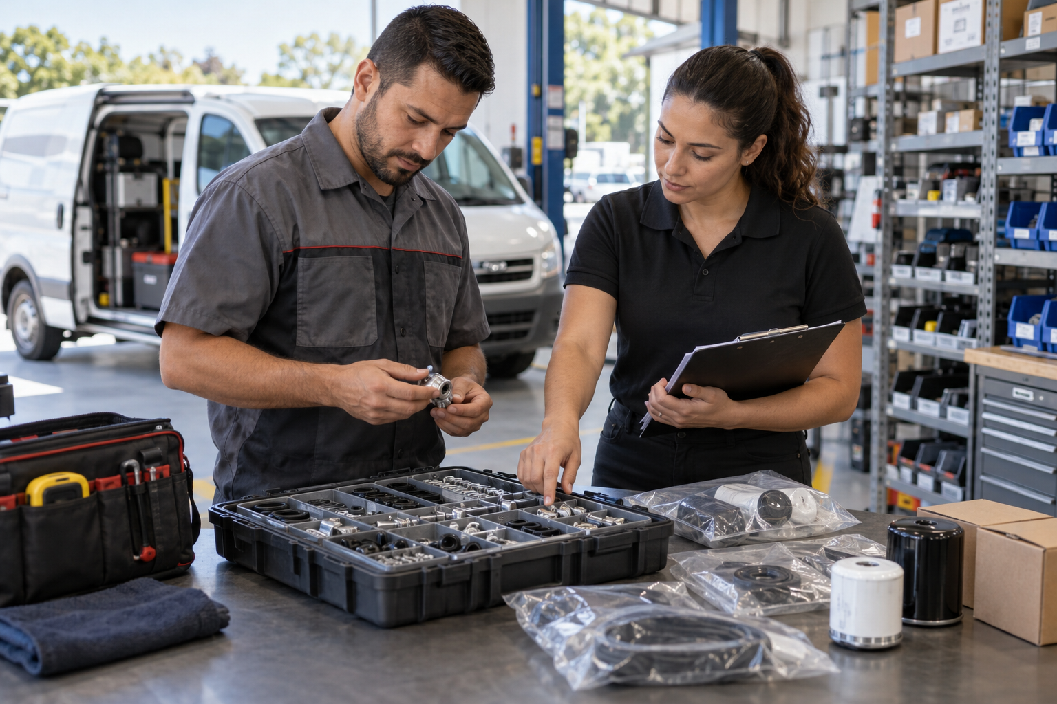 Peças para visitas técnicas: organize o kit antes de sair